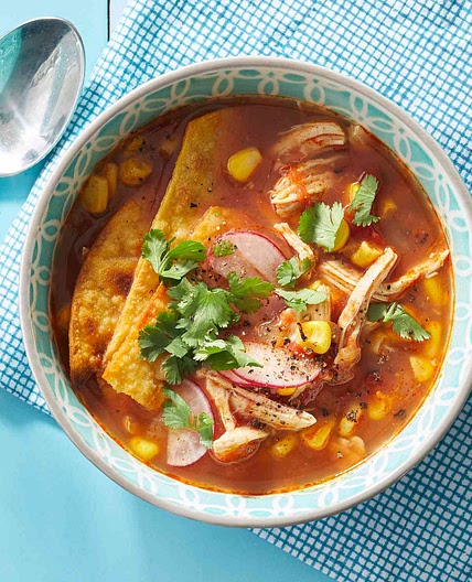 Healthy Chicken Tortilla Soup