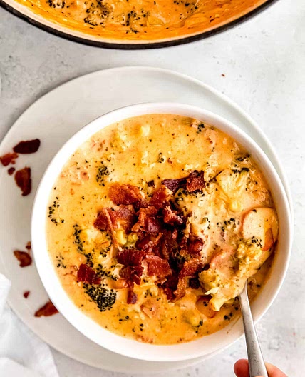 Bacon Broccoli Cheddar Soup (Panera Copycat)