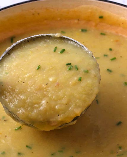 Easy Creamy Potato Leek Soup