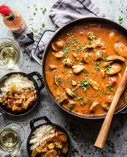 Chicken and Chorizo Gumbo