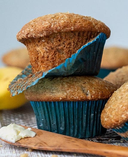Fluffy Gluten Free Banana Muffins