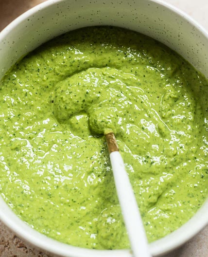 Avocado Green Goddess Dressing