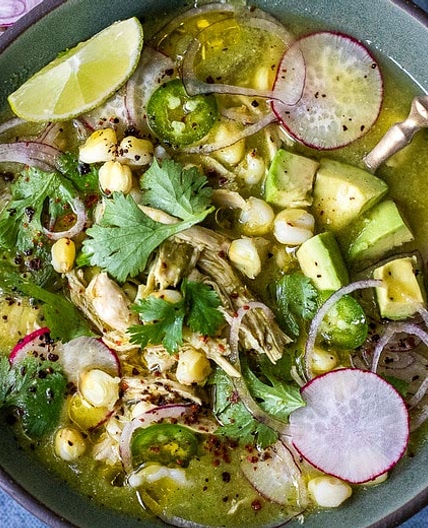 Mexican Pozole Verde (Green Pozole )