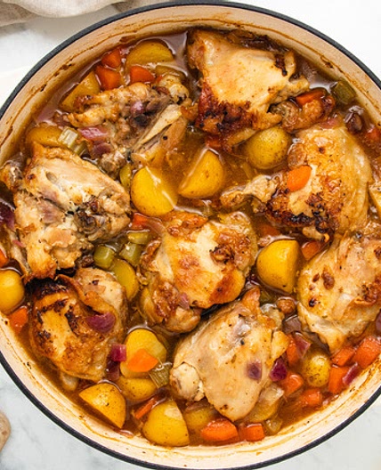 Lemon-Garlic Chicken Casserole Recipe
