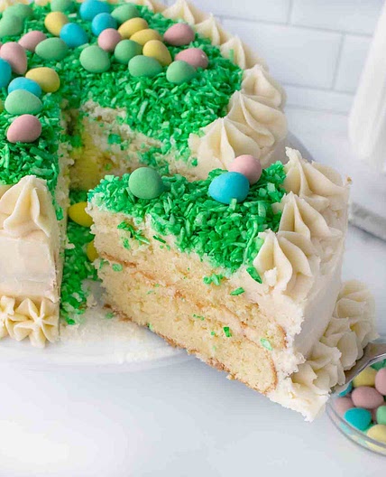 My Coconut Easter Cake