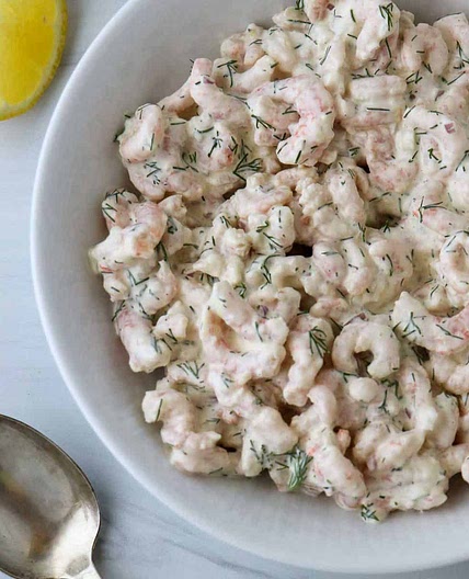 Creamy Skagenröra - The Best Swedish Shrimp Salad
