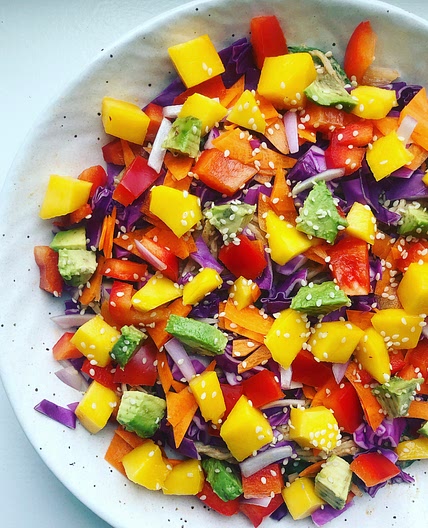 Rainbow Soba Noodle Bowl
