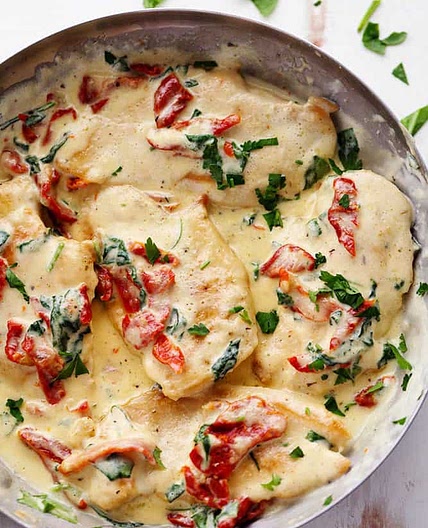 Creamy Tuscan Garlic Chicken