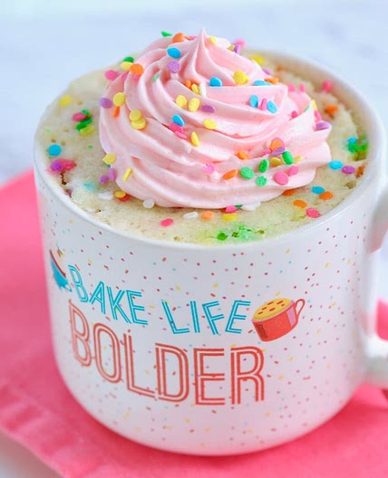 Gemma's Best-Ever Vanilla Mug Cake