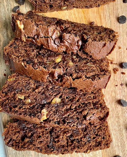 Vegan Pumpkin Chocolate Chip Bread