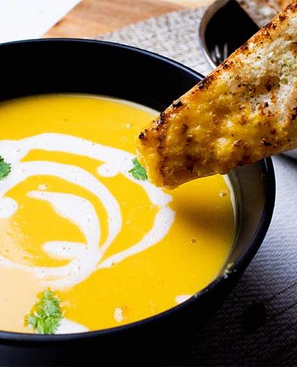 Vegan Lemongrass Coconut Pumpkin Soup