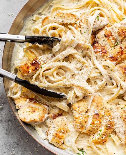 Chicken Fettuccine Alfredo