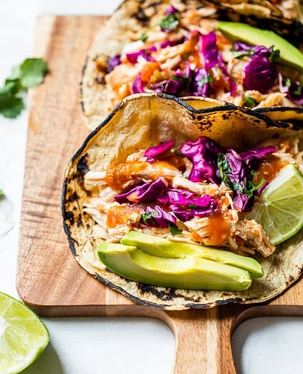 Slow Cooker Chicken Tacos Recipe