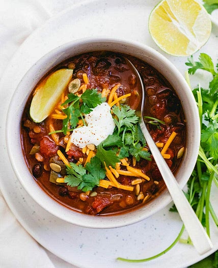 Best Ever Instant Pot Vegetarian Chili