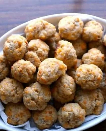 Keto Coconut Flour Sausage Balls Recipe