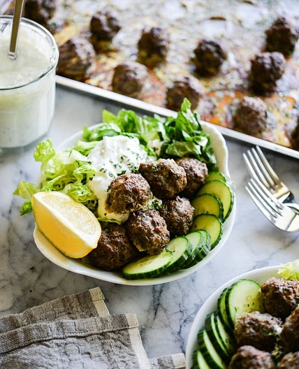 Greek-Inspired Meatballs