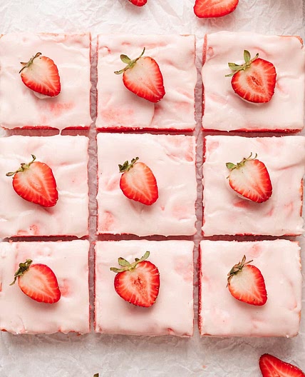 Strawberry Brownies Recipe