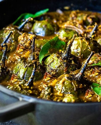 Brinjal Curry (Indian Eggplant)