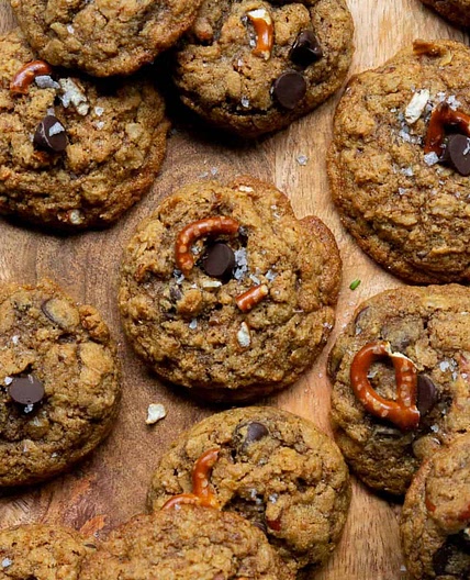 Healthy Cowboy Pretzel Cookies