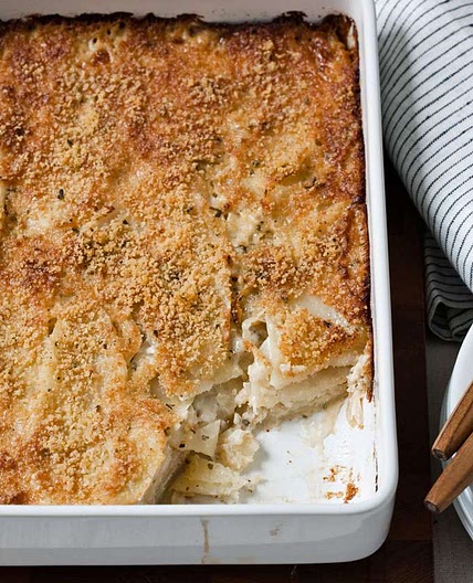 Asiago and Sage Scalloped Potatoes