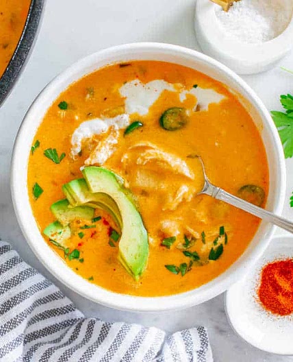 Buffalo Chicken Soup