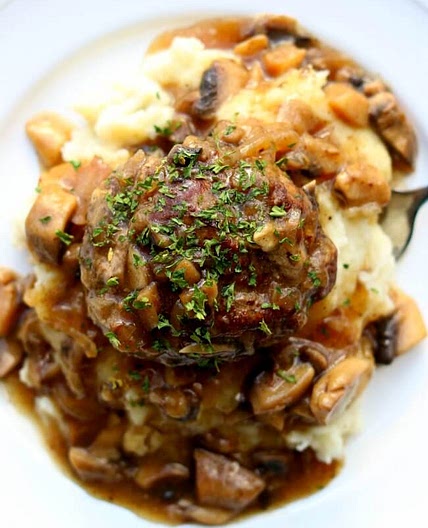 Instant Pot Salisbury Steak, Gravy and Mashed Potatoes