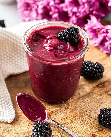 Homemade Blackberry Curd