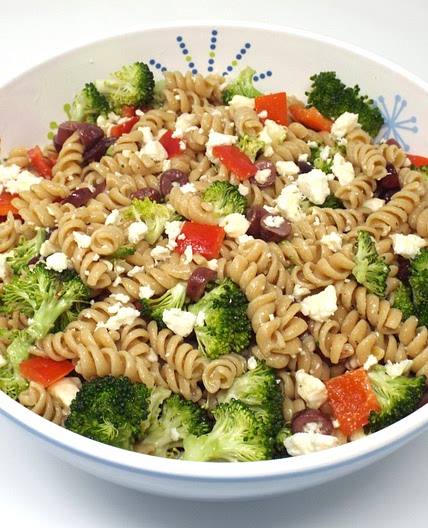 Broccoli and Feta Pasta Salad