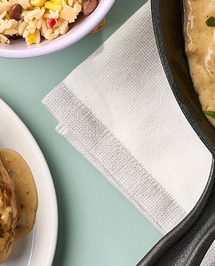 Avocado Ranch Pork Chops and Rice