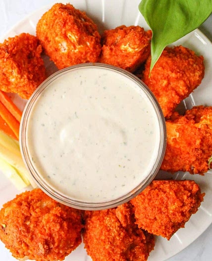 Buffalo cauliflower wings