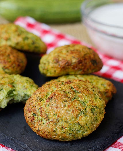 FRITTELLE DI ZUCCHINE FORNO