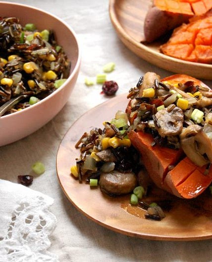 Native American Recipe: Wild Rice Sauté With Sweet Potato