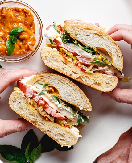 Burrata Sandwich