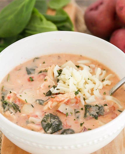 Chicken Florentine Soup Recipe