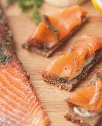 Christmas Gravlax with Dill, Treacle & Cumin