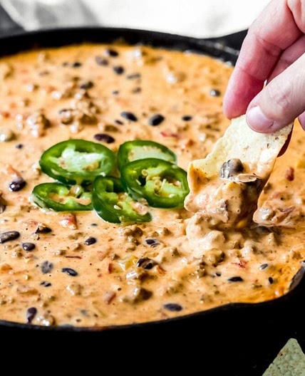 Loaded Venison Queso Dip