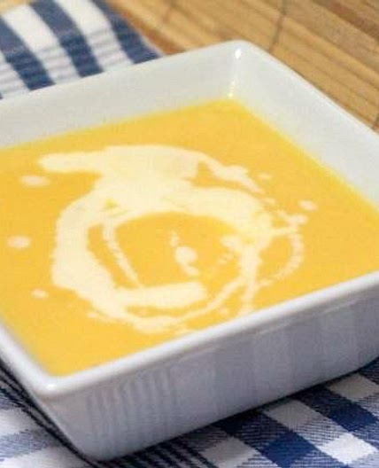 Receita de Sopa de abóbora cremosa