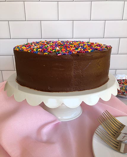 Dairy-Free and Egg-Free Vanilla Cake