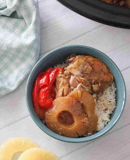 Slow Cooker Hawaiian Chicken