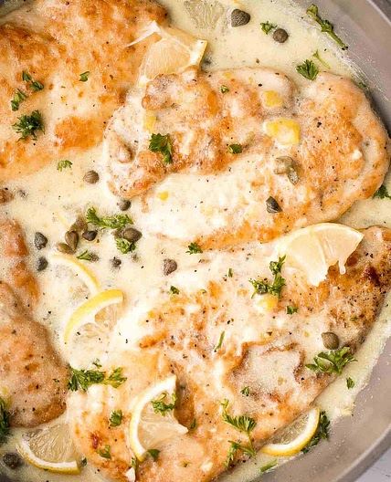 Creamy Lemon Chicken Piccata