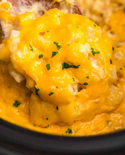 Crock Pot Cheesy Potatoes Recipe