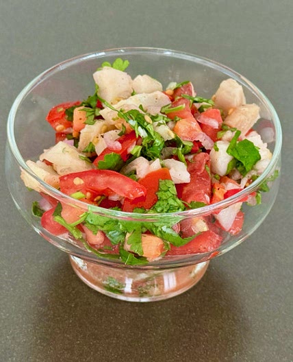 Peruvian summer ceviche