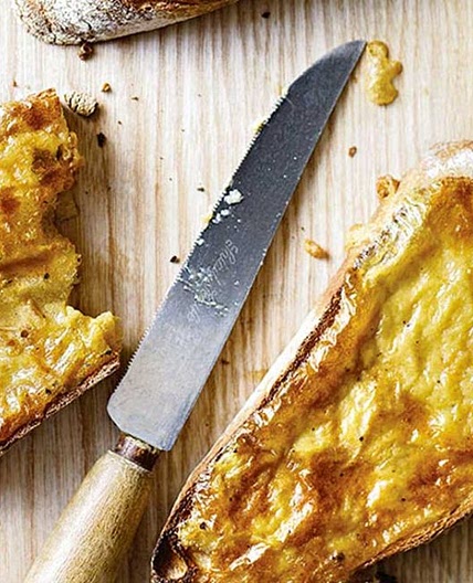 Welsh rarebit made healthier