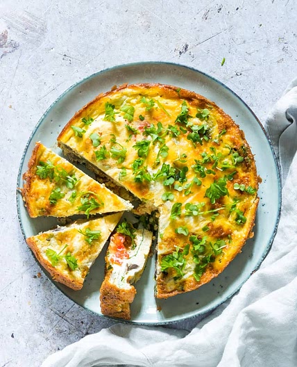Air Fryer Breakfast Frittata