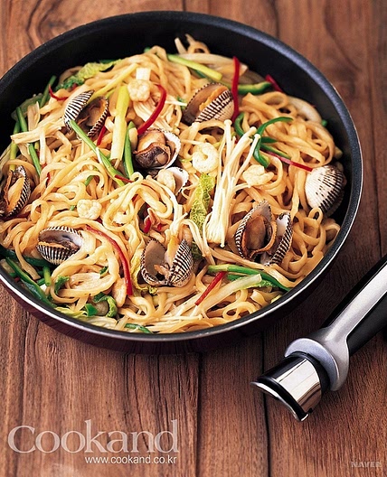 새우 볶음국수 만드는 법