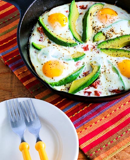 Egg Skillet with Avocado and Tomatoes