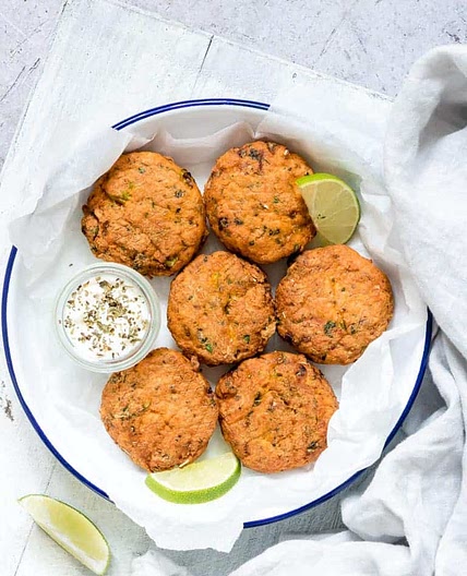 Air Fryer Salmon Patties