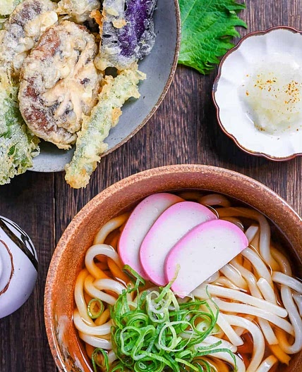 Vegetable Tempura Udon