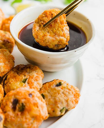 Pineapple Chicken Poppers