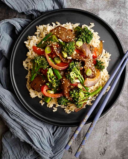 Beef and Broccolini Stir Fry